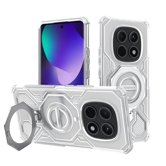 Puzdro pre Xiaomi Poco M8 / Redmi Note 15 5G, Techsuit, Carbon Shield Pro, Biela