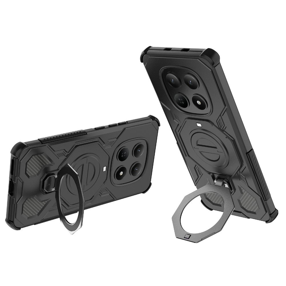 Puzdro pre Xiaomi Poco M8 / Redmi Note 15 5G, Techsuit, Carbon Shield Pro, Biela