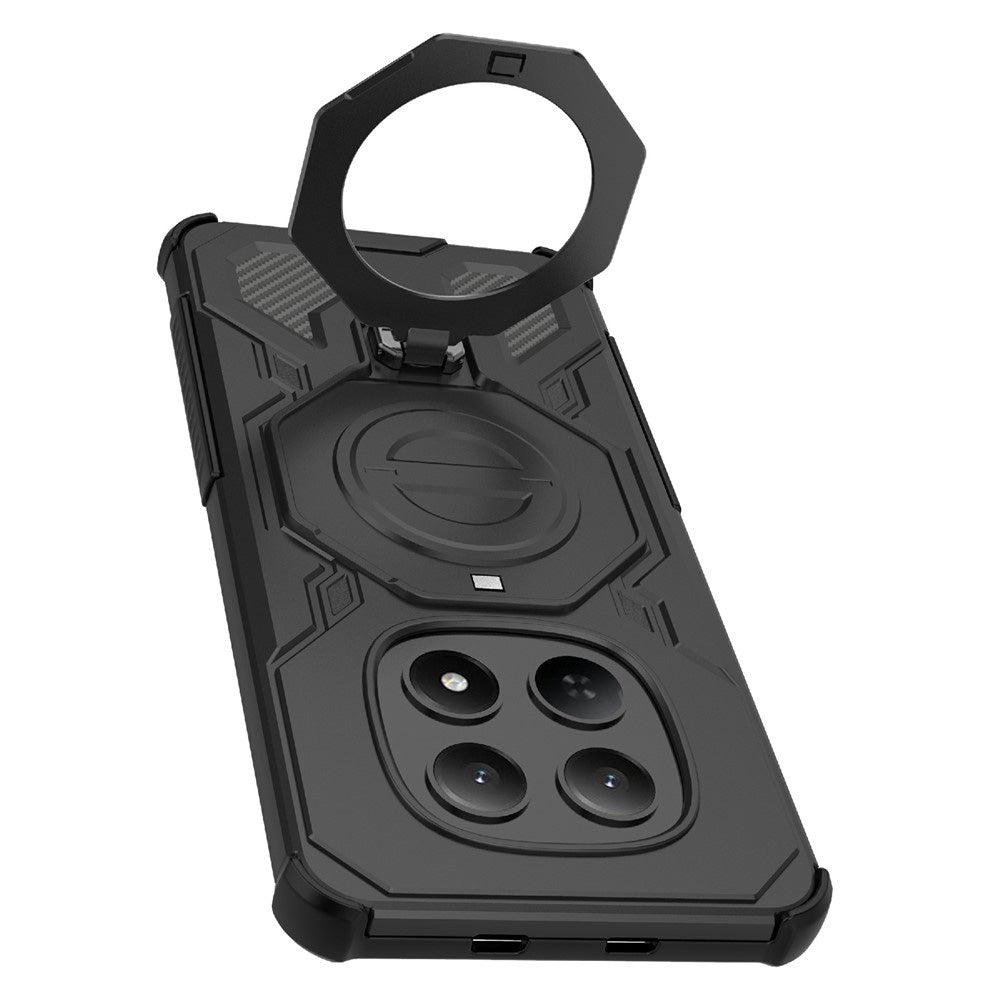 Puzdro pre Xiaomi Poco M8 / Redmi Note 15 5G, Techsuit, Carbon Shield Pro, Biela