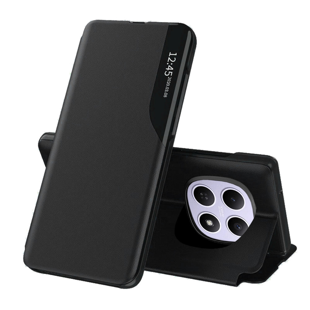 Puzdro pre Xiaomi Poco M8 / Redmi Note 15 5G, Techsuit, eFold, Čierne