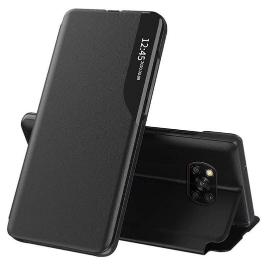 Puzdro pre Xiaomi Poco X3 Pro / X3 NFC / X3, Techsuit, eFold, Čierne