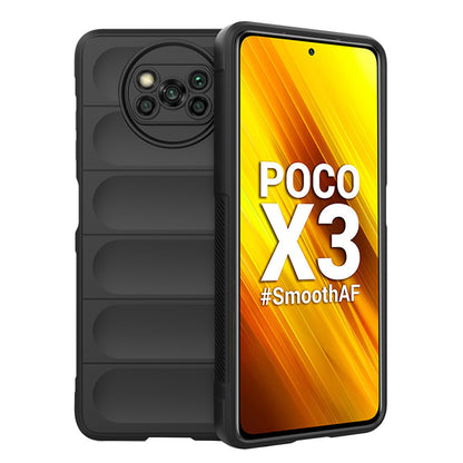 Puzdro pre Xiaomi Poco X3 Pro / X3 NFC / X3, Techsuit, Magic Shield, Čierna