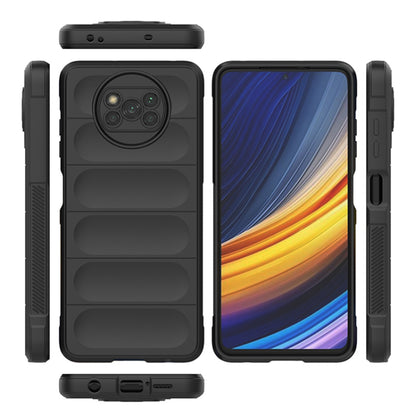 Puzdro pre Xiaomi Poco X3 Pro / X3 NFC / X3, Techsuit, Magic Shield, Čierna