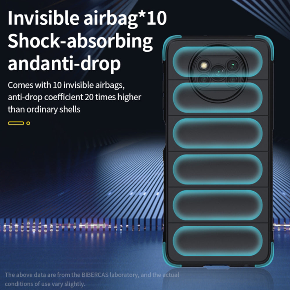 Puzdro pre Xiaomi Poco X3 Pro / X3 NFC / X3, Techsuit, Magic Shield, Čierna
