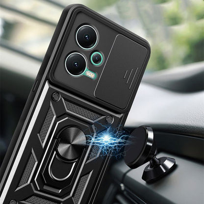 Puzdro pre Xiaomi Poco X5 / Note 12 5G, Techsuit, CamShield, Čierne