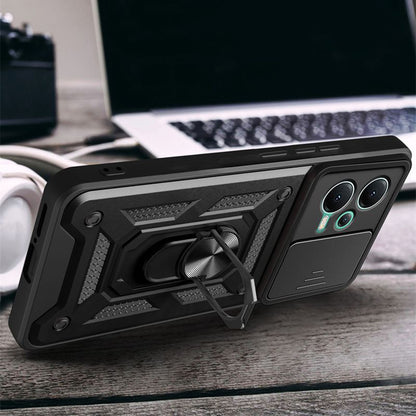Puzdro pre Xiaomi Poco X5 / Note 12 5G, Techsuit, CamShield, Čierne