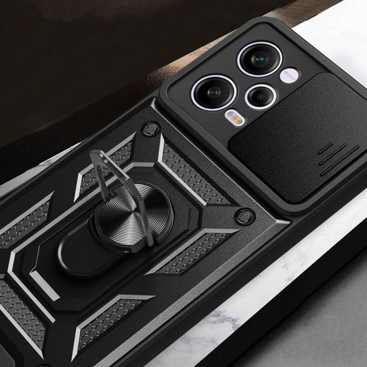 Puzdro pre Xiaomi Poco X5 Pro / Redmi Note 12 Pro 5G, Techsuit, CamShield, Čierne
