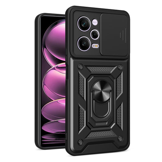 Puzdro pre Xiaomi Poco X5 Pro / Redmi Note 12 Pro 5G, Techsuit, CamShield, Čierne