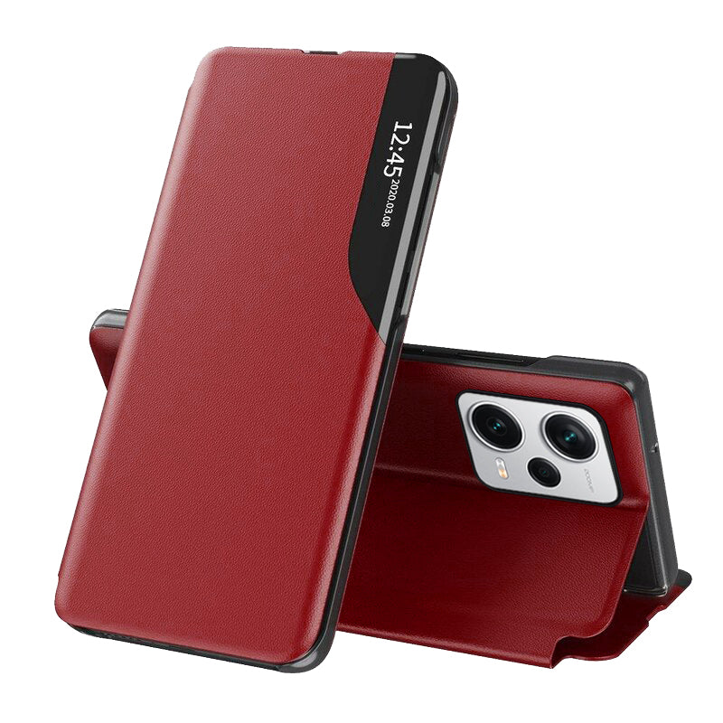 Puzdro pre Xiaomi Poco X5 Pro / Redmi Note 12 Pro 5G, Techsuit, eFold, Červené