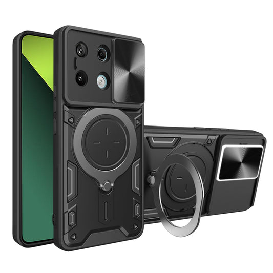 Puzdro pre Xiaomi Poco X6 / Note 13 Pro 5G, Techsuit, CamGuard Pro, Čierne