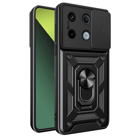 Puzdro pre Xiaomi Poco X6 / Note 13 Pro 5G, Techsuit, CamShield, Čierne