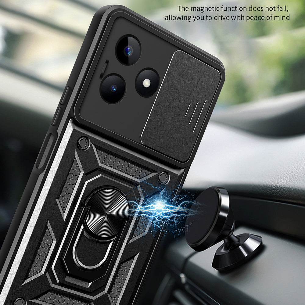 Puzdro pre Xiaomi Poco X6 / Note 13 Pro 5G, Techsuit, CamShield, Čierne