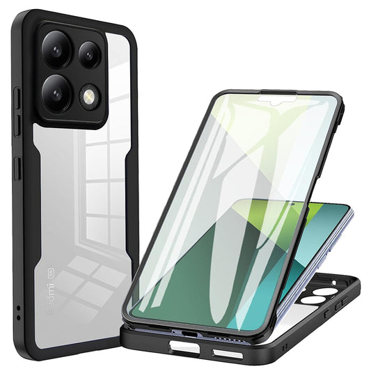 Puzdro pre Xiaomi Poco X6 / Note 13 Pro 5G, Techsuit, ColorVerse 360, Čierna