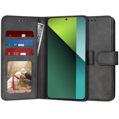 Obal na Xiaomi Poco X6 / Note 13 Pro 5G, Techsuit, Diary Book, čierny