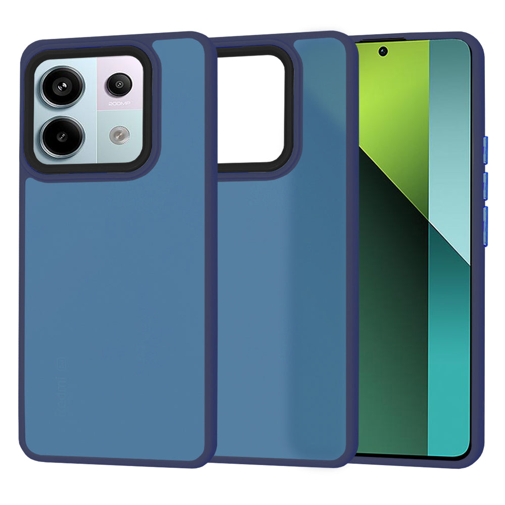 Puzdro pre Xiaomi Poco X6 / Note 13 Pro 5G, Techsuit, HaloFrost, Tmavomodrá