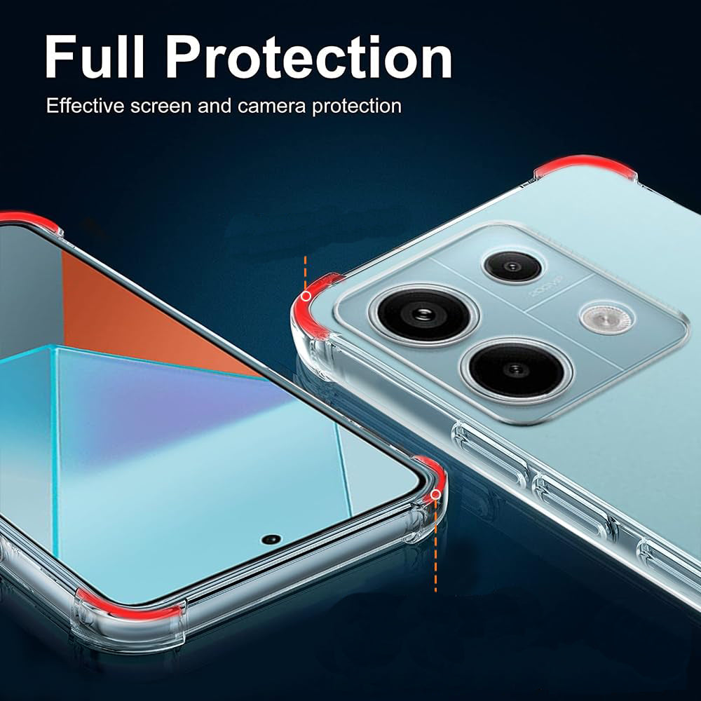 Obal na Xiaomi Poco X6 / Note 13 Pro 5G, Techsuit, nárazuvzdorný priehľadný, transparentný