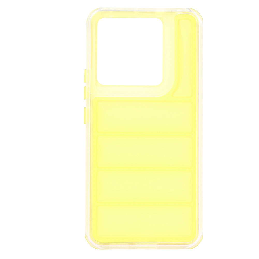 Puzdro pre Xiaomi Poco X6 / Note 13 Pro 5G, Techsuit, Wave Shield, Žltá