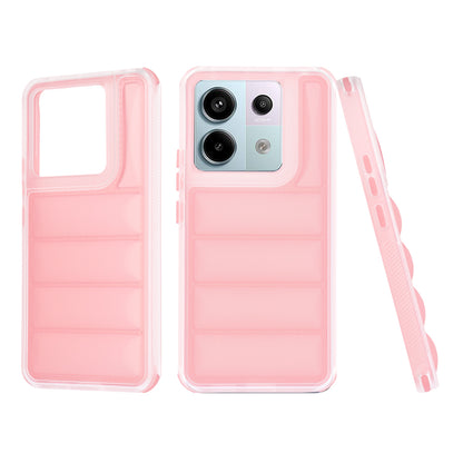 Case for Xiaomi Poco X6 / Note 13 Pro 5G, Techsuit, Wave Shield, Pink