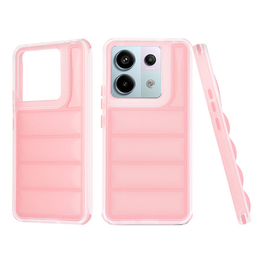 Puzdro pre Xiaomi Poco X6 / Note 13 Pro 5G, Techsuit, Wave Shield, Ružové