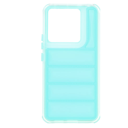 Puzdro pre Xiaomi Poco X6 / Note 13 Pro 5G, Techsuit, Wave Shield, Tyrkysové