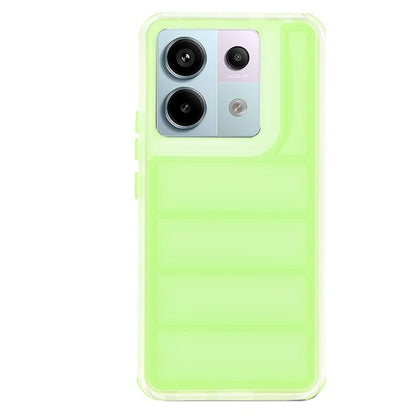Obal na Xiaomi Poco X6 / Note 13 Pro 5G, Techsuit, Wave Shield, Zelený