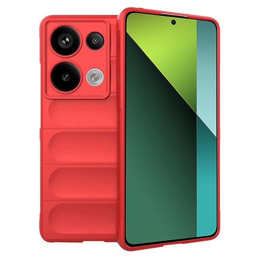 Puzdro pre Xiaomi Poco X6 / Redmi Note 13 Pro 5G, Techsuit, Magic Shield, Červené