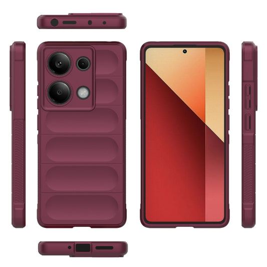Puzdro pre Xiaomi Poco X6 / Redmi Note 13 Pro 5G, Techsuit, Magic Shield, Červené