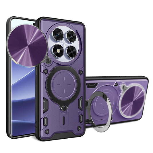 Puzdro pre Xiaomi Poco X7 / Note 14 Pro 5G, Techsuit, CamGuard Pro, Fialové