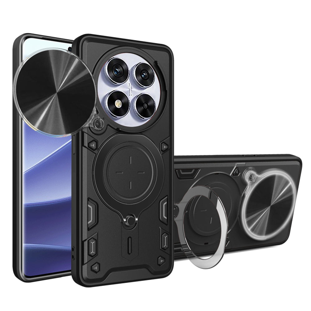 Puzdro pre Xiaomi Poco X7 / Note 14 Pro 5G, Techsuit, CamGuard Pro, Čierna