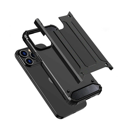 Puzdro pre Xiaomi Poco X7 / Note 14 Pro 5G, Techsuit, Hybrid Armor, Čierne