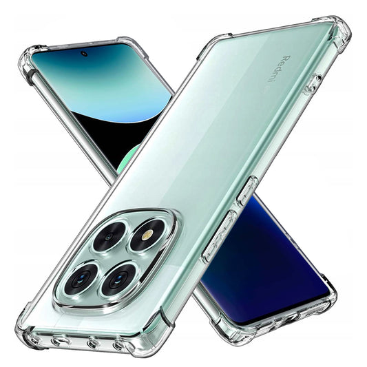 Obal na Xiaomi Poco X7 / Note 14 Pro 5G, Techsuit, nárazuvzdorný priehľadný, transparentný