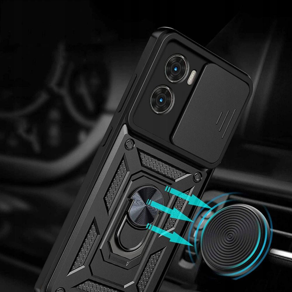 Case for Xiaomi Poco X7 Pro, Techsuit, CamShield, Black