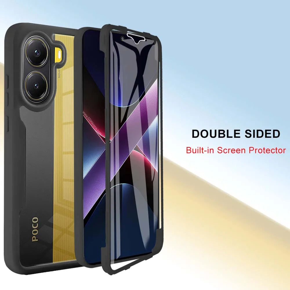 Obal na Xiaomi Poco X7 Pro, Techsuit, ColorVerse 360, fialový