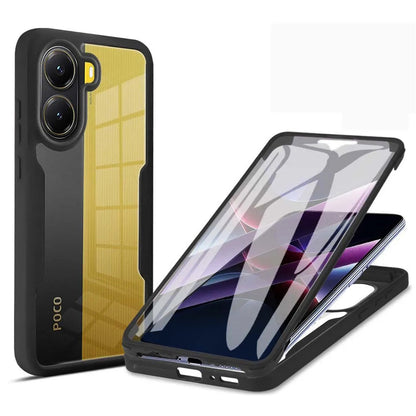 Puzdro pre Xiaomi Poco X7 Pro, Techsuit, ColorVerse 360, Čierne