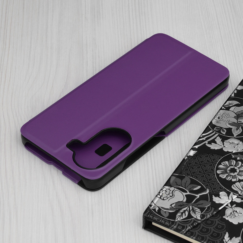 Puzdro pre Xiaomi Poco X7 Pro, Techsuit, eFold, fialové
