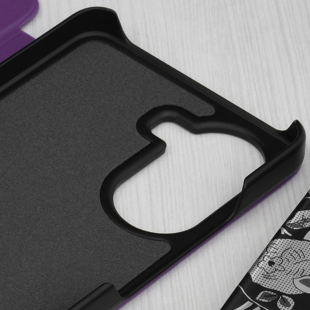 Puzdro pre Xiaomi Poco X7 Pro, Techsuit, eFold, fialové