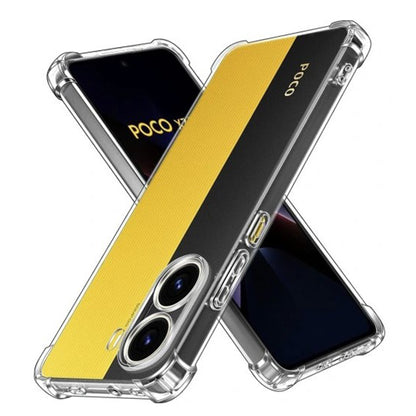 Obal na Xiaomi Poco X7 Pro, Techsuit, nárazuvzdorný priehľadný, transparentný