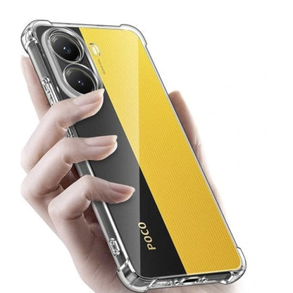 Obal na Xiaomi Poco X7 Pro, Techsuit, nárazuvzdorný priehľadný, transparentný
