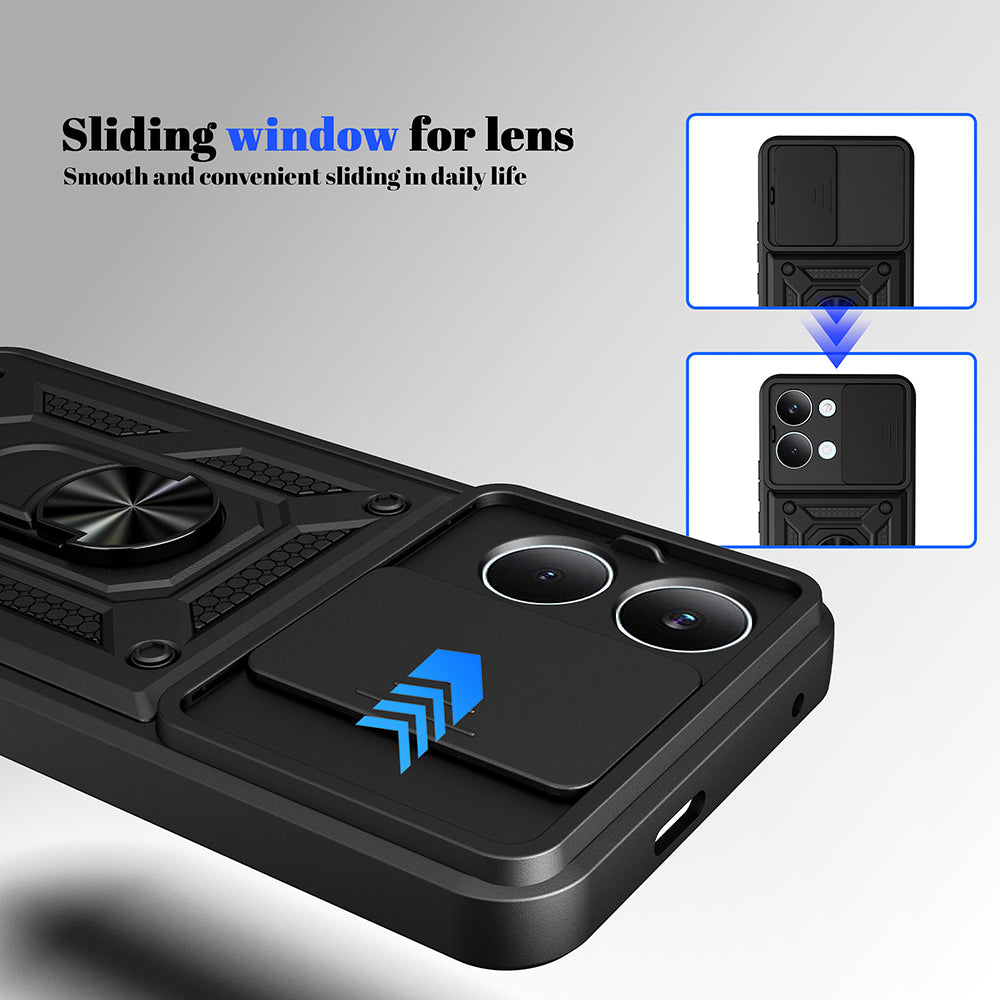 Puzdro pre Xiaomi Poco X8 Pro Max, Techsuit, CamShield, Čierne