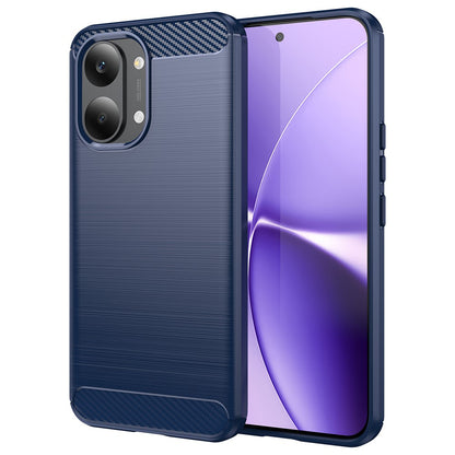 Puzdro pre Xiaomi Poco X8 Pro Max, Techsuit, Karbón, Modrá