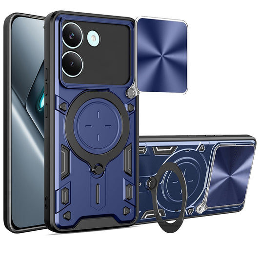 Puzdro pre Xiaomi Poco X8 Pro, Techsuit, CamGuard Pro, Modrá