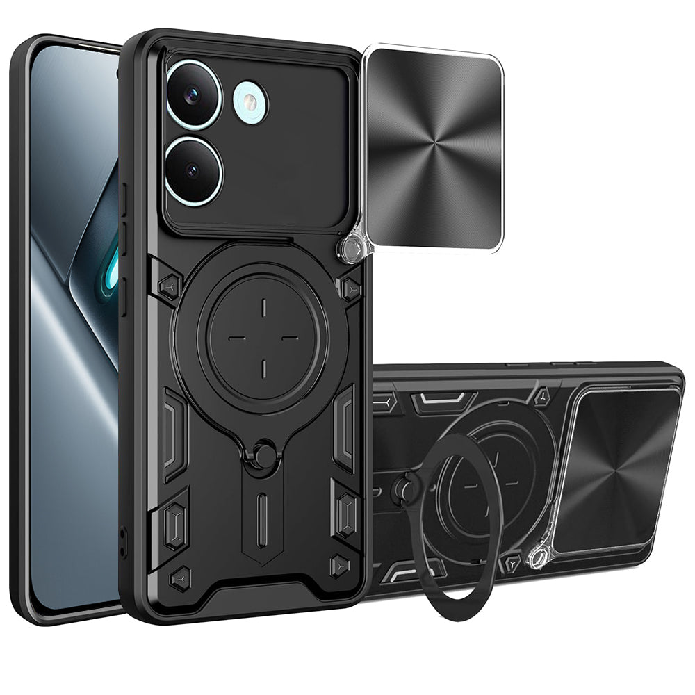 Puzdro pre Xiaomi Poco X8 Pro, Techsuit, CamGuard Pro, Čierne