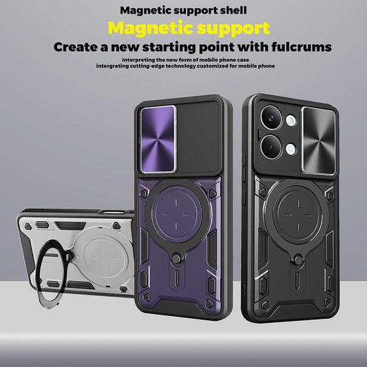 Puzdro pre Xiaomi Poco X8 Pro, Techsuit, CamGuard Pro, Čierne
