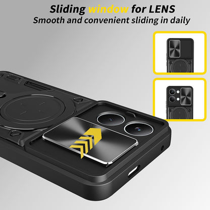 Puzdro pre Xiaomi Poco X8 Pro, Techsuit, CamGuard Pro, Čierne