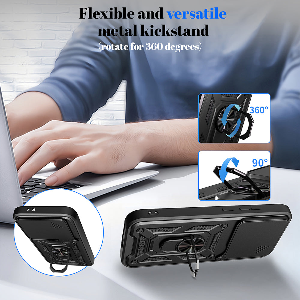 Puzdro pre Xiaomi Poco X8 Pro, Techsuit, CamShield, Modrá