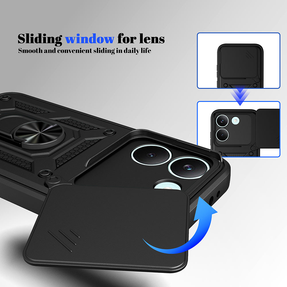 Puzdro pre Xiaomi Poco X8 Pro, Techsuit, CamShield, Modrá