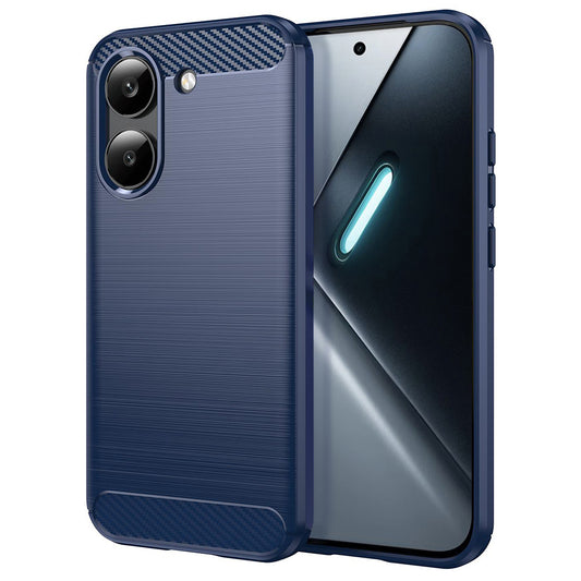 Obal na Xiaomi Poco X8 Pro, Techsuit, Karbón, Modrý