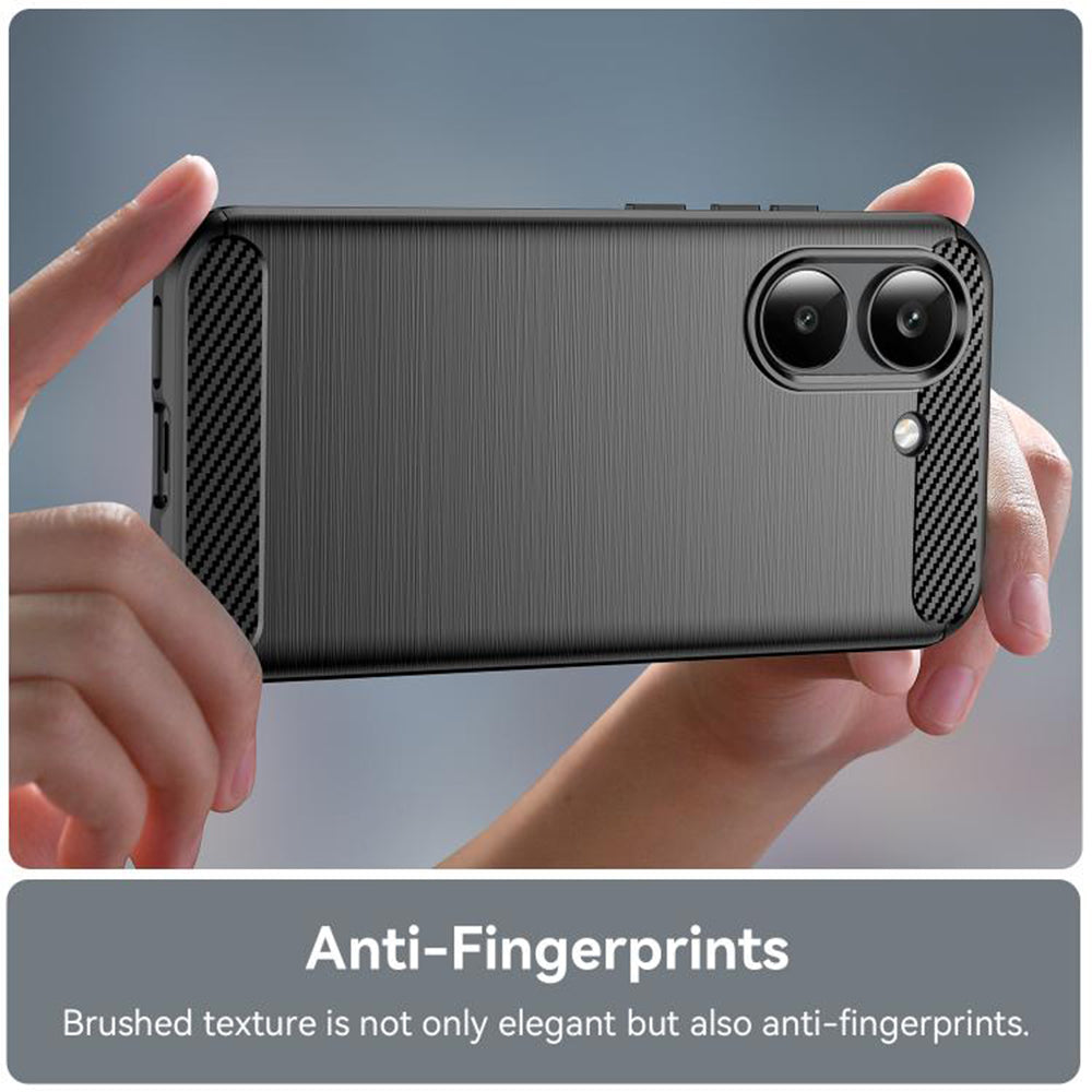 Obal na Xiaomi Poco X8 Pro, Techsuit, Karbón, Modrý