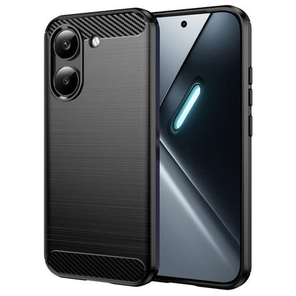 Puzdro pre Xiaomi Poco X8 Pro, Techsuit, Carbon, Čierne