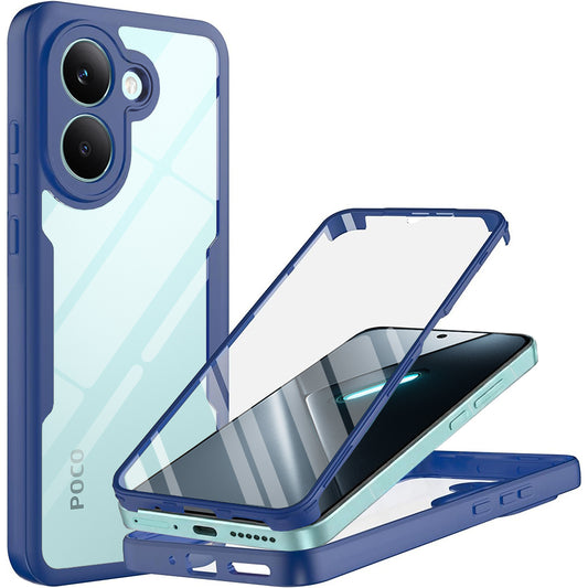 Obal na Xiaomi Poco X8 Pro, Techsuit, ColorVerse 360, modrý